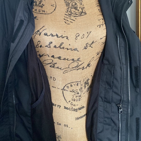 Gerry Weber Men`s Size XXL Hooded Jacket Water Resistant Slate Black - Picture 7 of 12